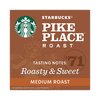 Starbucks Whole Bean Coffee, Pike Place Roast, 1 lb Bag, 6PK 12411946